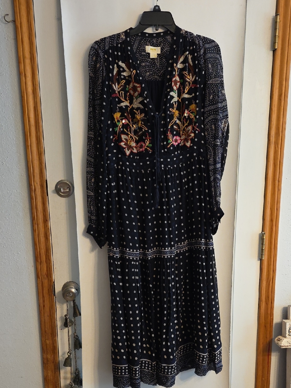 Maeve Cassidy Embroidered Midi Dress - Picture 4 of 13